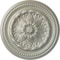 Ekena Millwork Chester Ceiling Medallion (Fits Canopies up to 2 1/4"), 15 3/4"OD x 1 7/8"P, Flash Copper CM15CHFCS - alternate 1